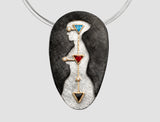 AP3 - Athena Gold and silver pendant - Ars Signum 
