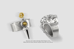 VR2 - Venus Gold and silver ring