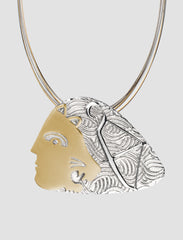 DP2 - Diana Gold and silver pendant