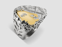 DR4 - Diana Gold and silver ring