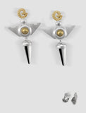 VE1 - Venus Gold and silver earrings - Ars Signum 